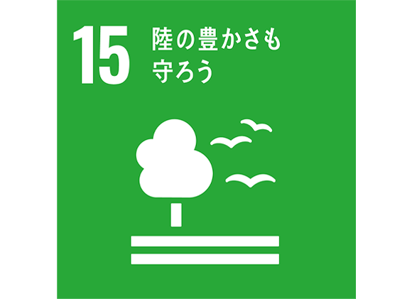 15　陸の豊かさも守ろう